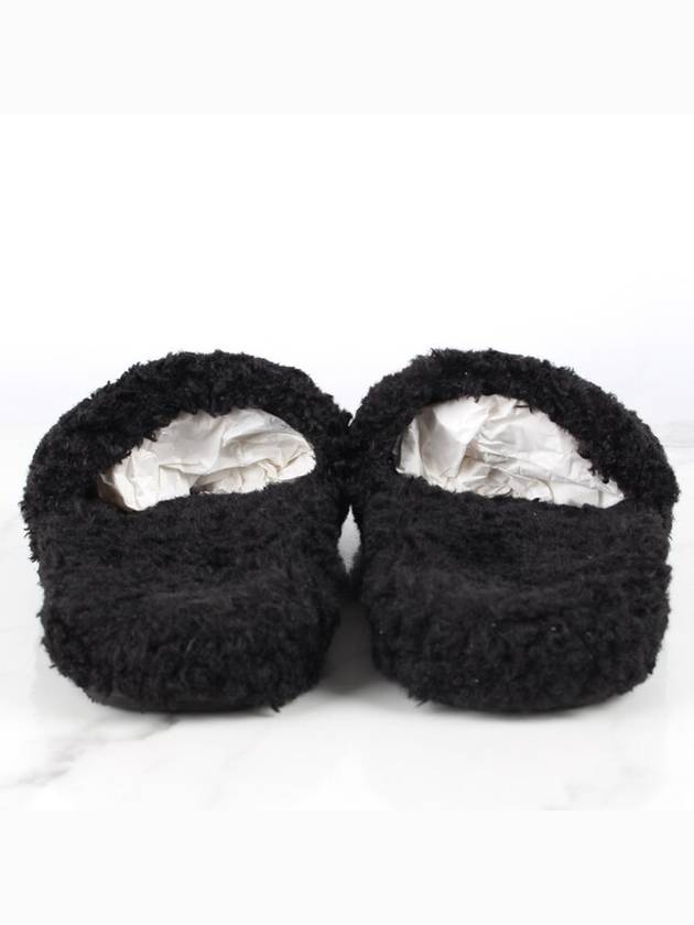 Luxury Balenciaga Trending 2025 Wave logo furry slide 40 255 260