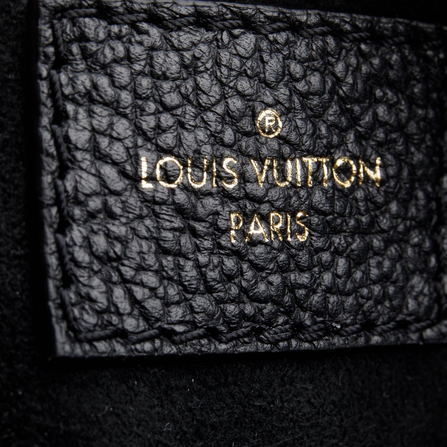 Louis Vuitton Black Monogram Empreint Leather Mini Bumbag