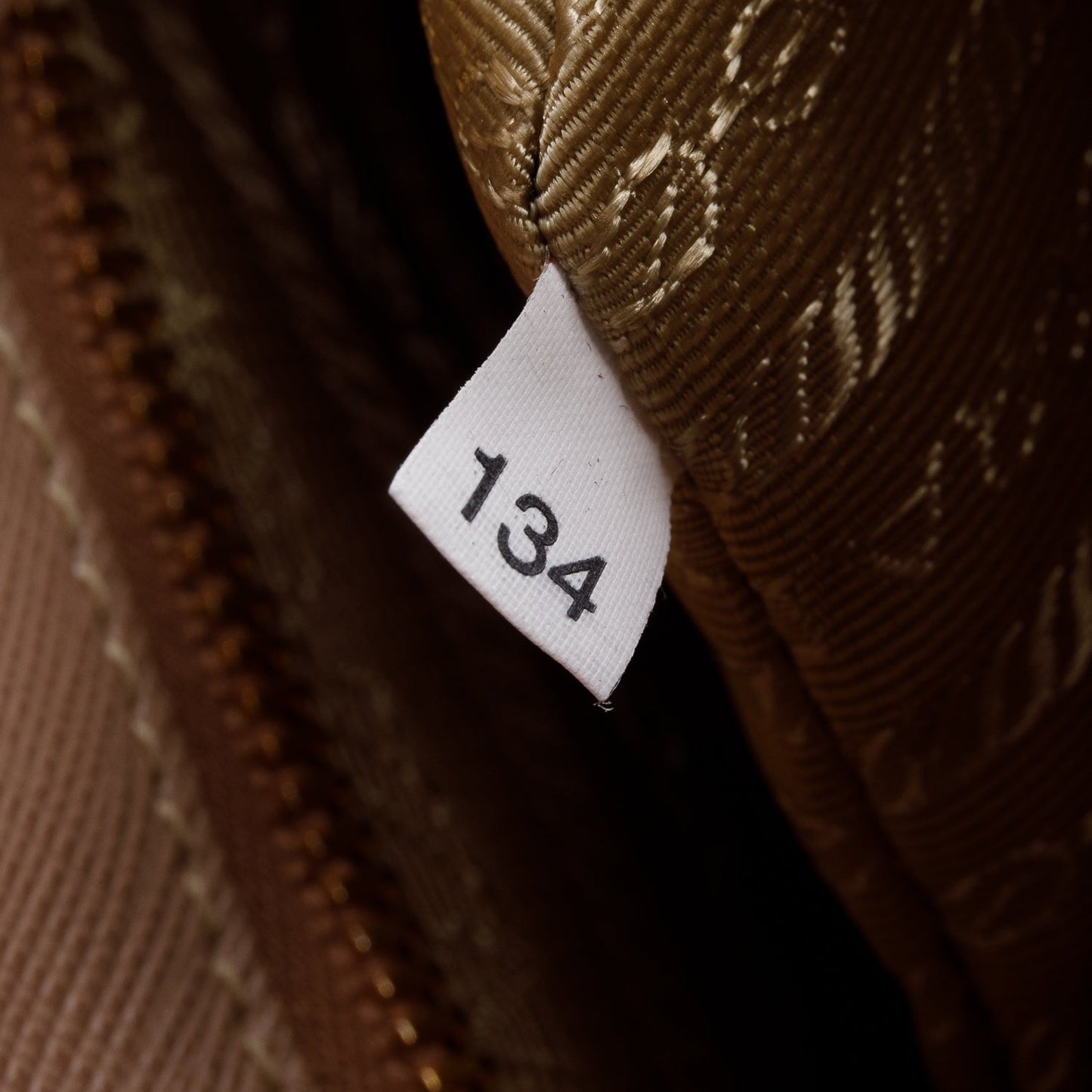 Prada Beige Saffiano Lux Small Galleria Tote