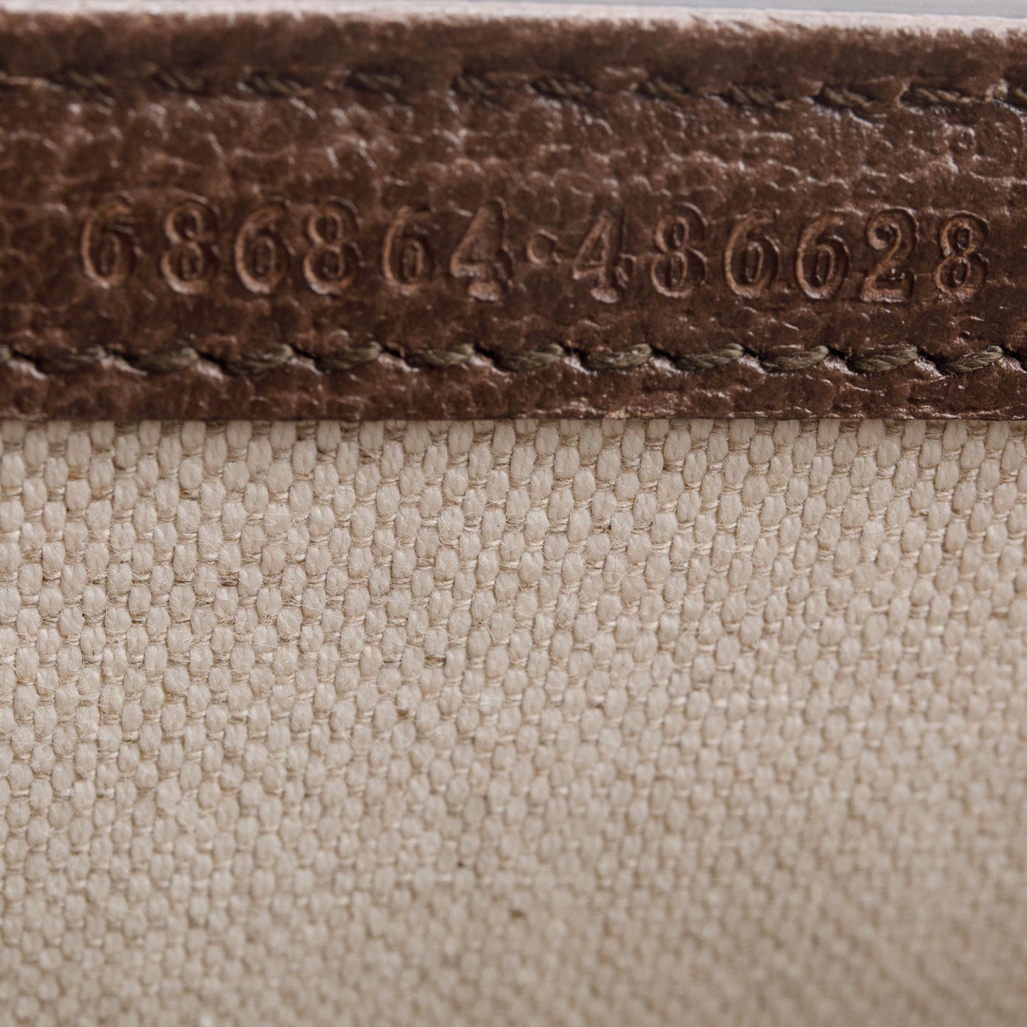 Gucci Beige/Brown Jumbo GG Canvas Bamboo 1947 Mini Top Handle Bag