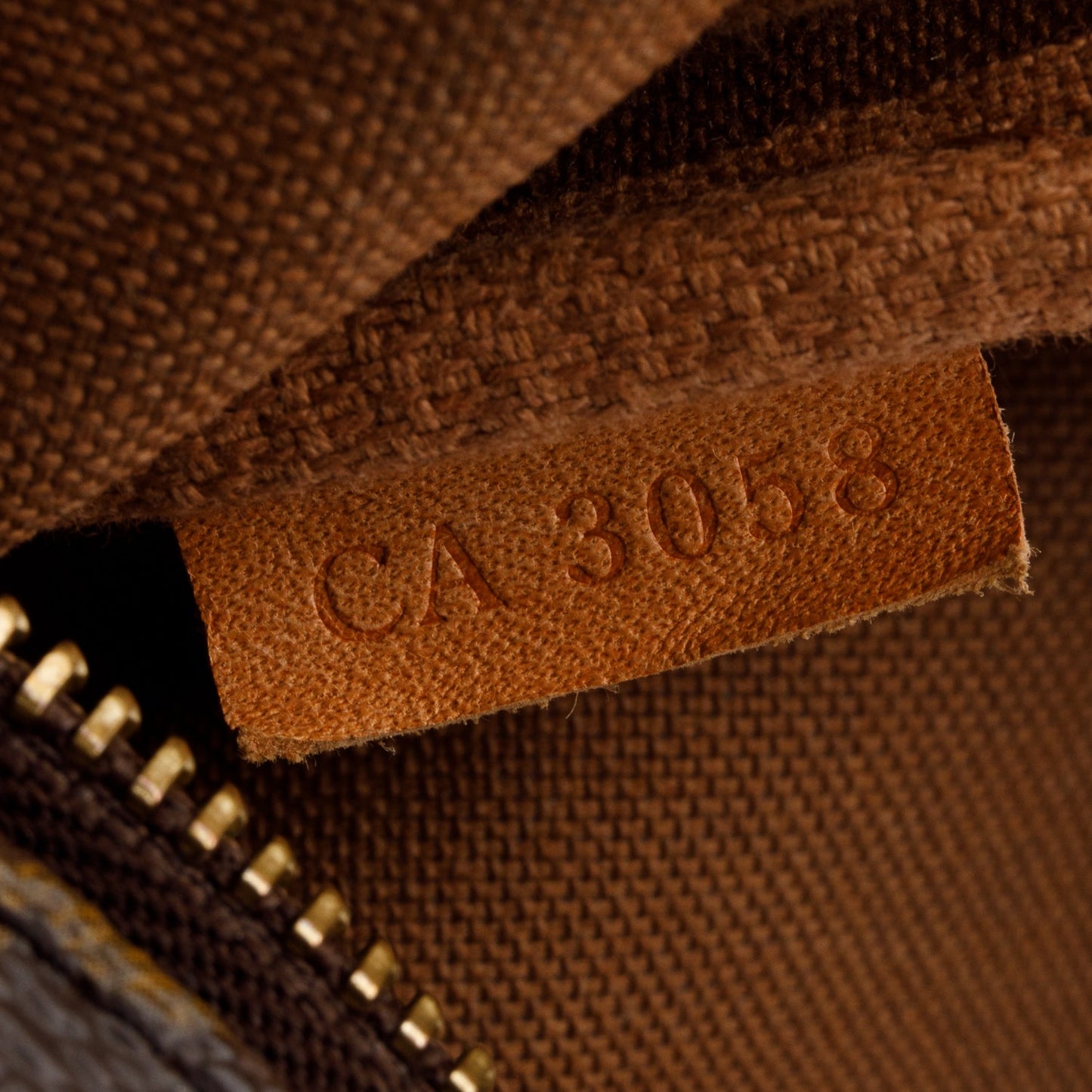 Louis Vuitton Brown Canvas Monogram Pochette Accessories