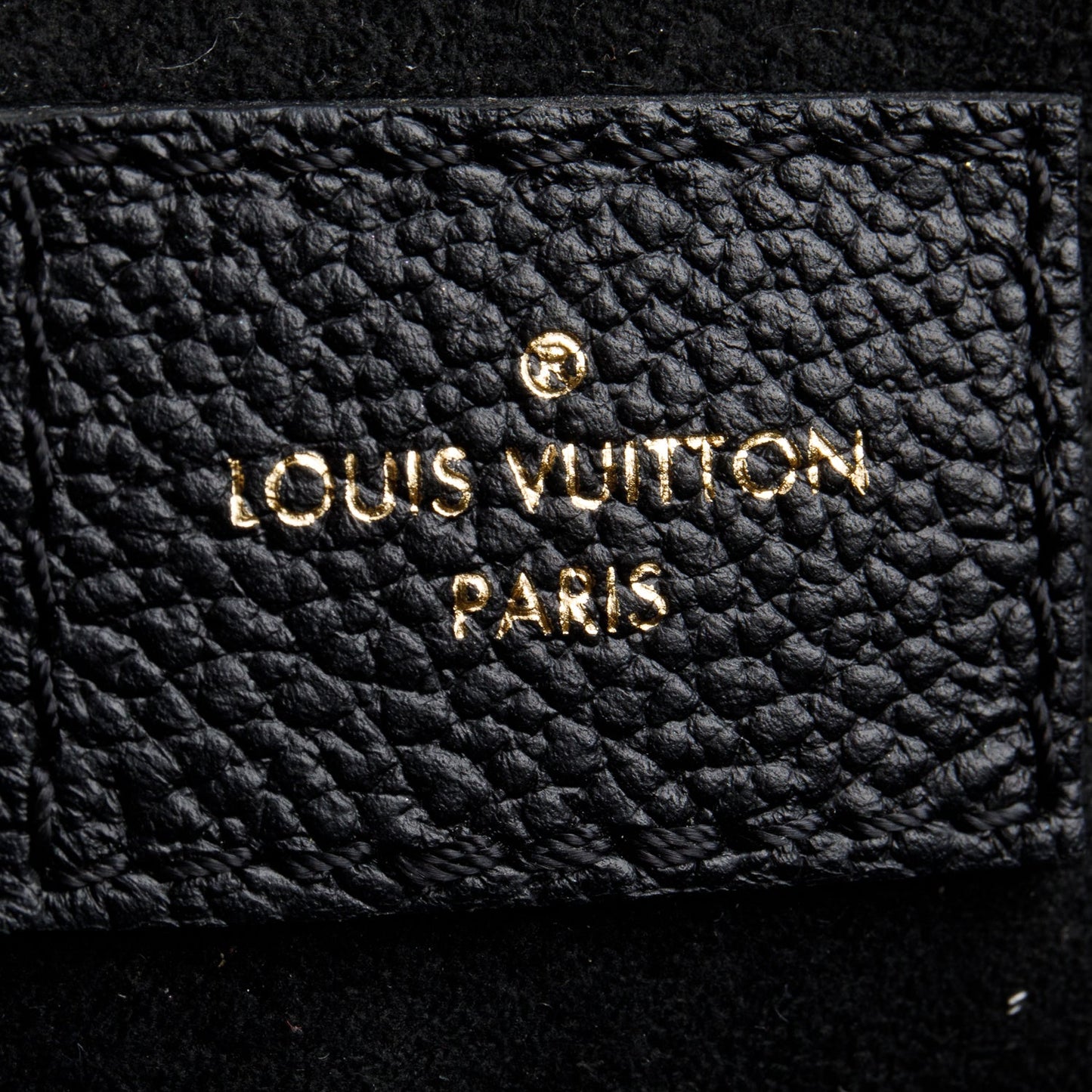 Louis Vuitton 2023 Black/Beige Bicolor Monogram Empreinte Leather East West Pochette Metis