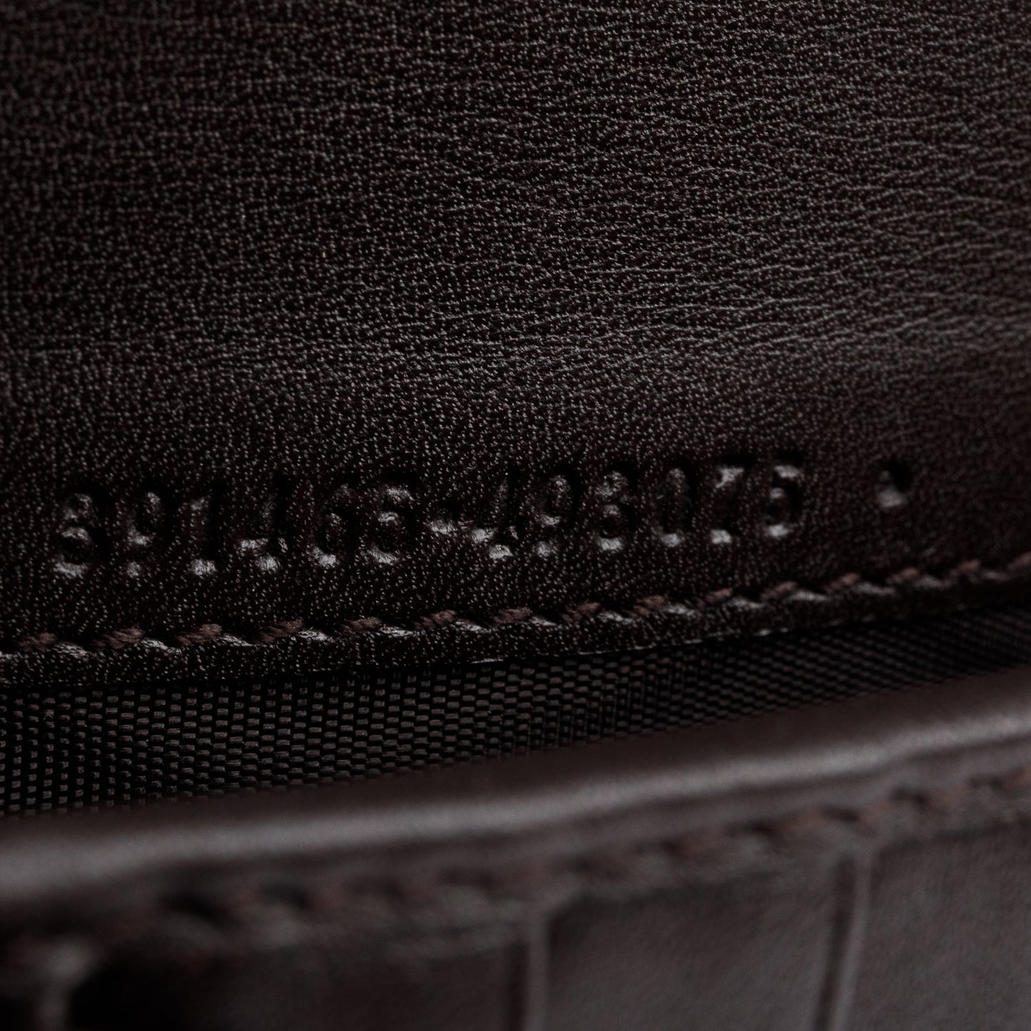 Gucci Brown Microguccissima Leather Zip Around Wallet Organizer