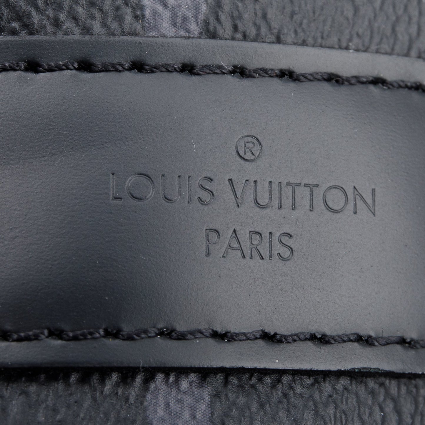 Louis Vuitton Monogram Eclipse Keepall Bandouliere 55