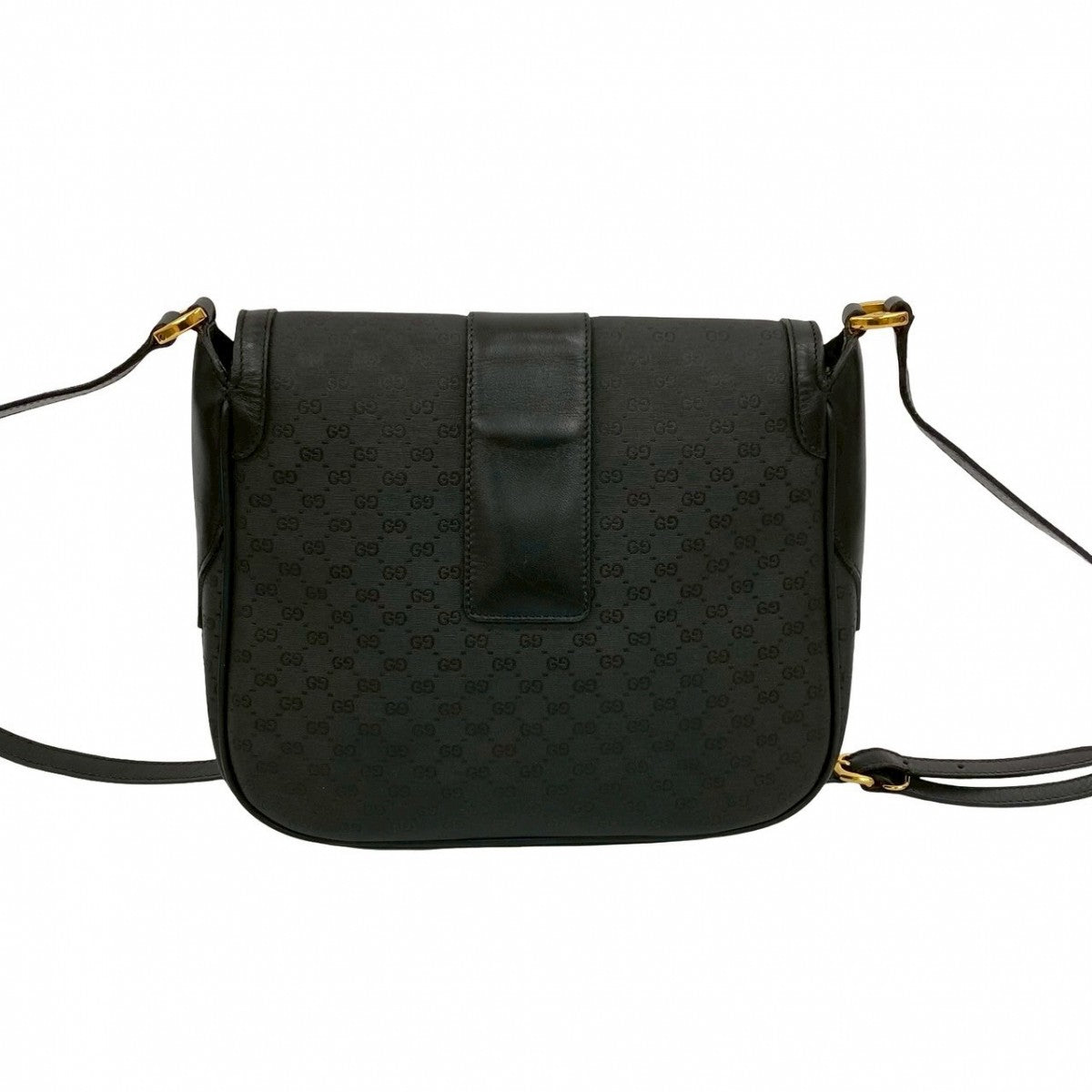 GUCCI Shoulder Bag leather black