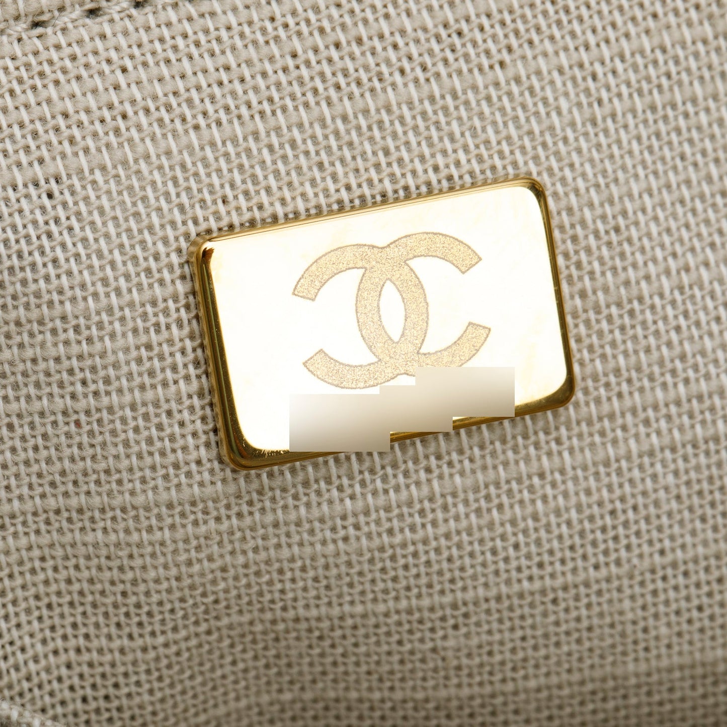 Chanel Blue Mixed Fibers Small Deauville Tote