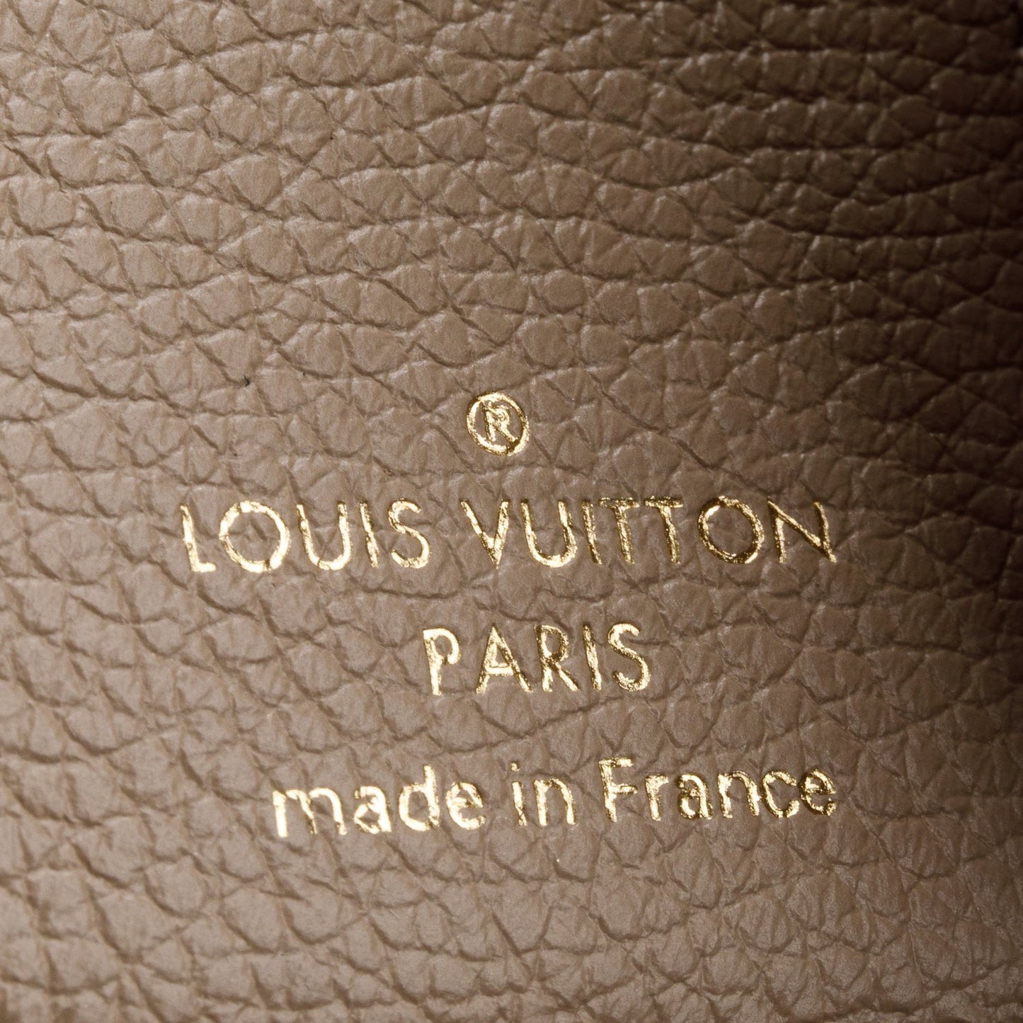 Louis Vuitton 2022 Taupe Monogram Empreinte Leather Victorine Wallet