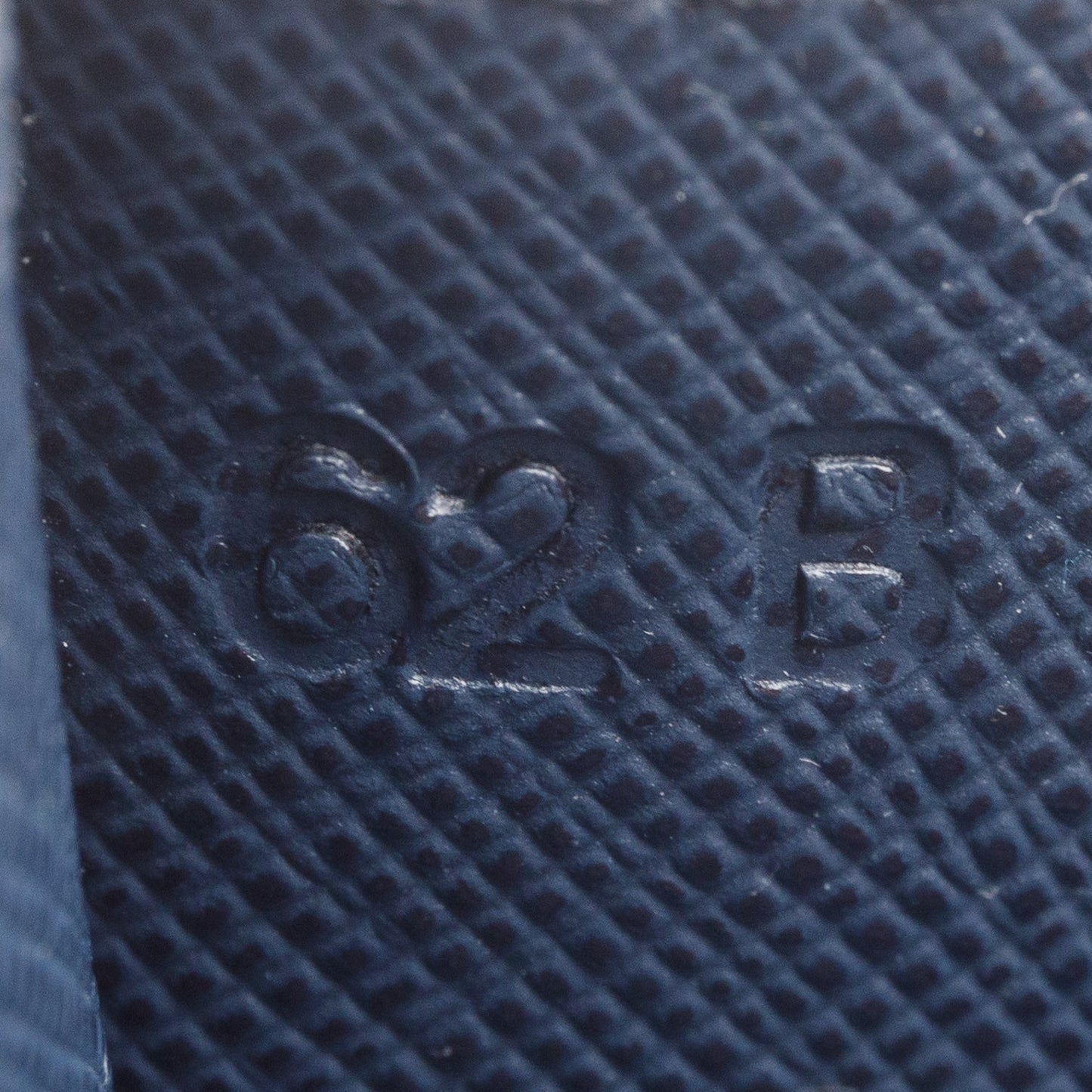 Prada Blue Saffiano Leather Card Holder