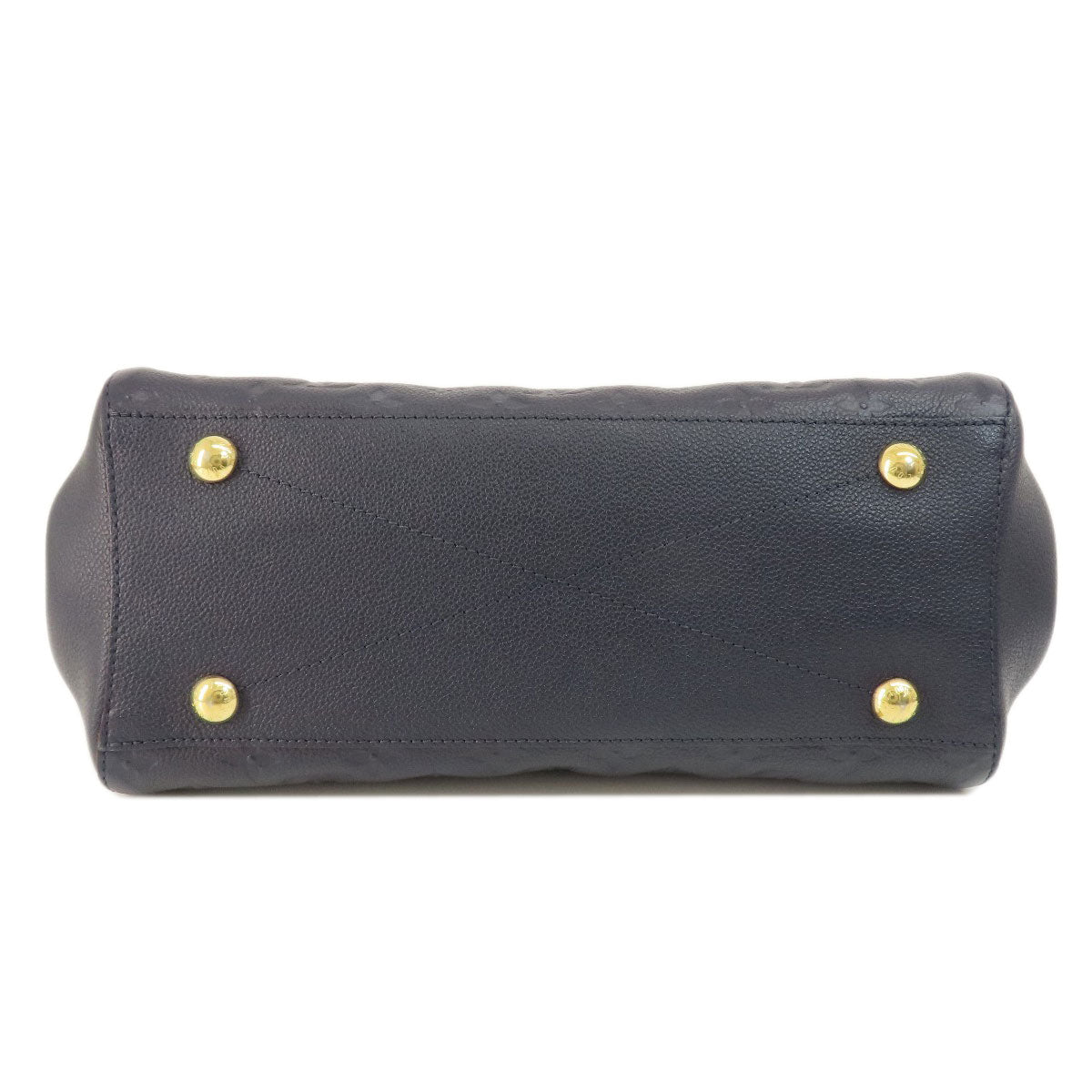 LOUIS VUITTON Handbag M42746 Ann Platt Navy Montaigne MM Marine Rouge