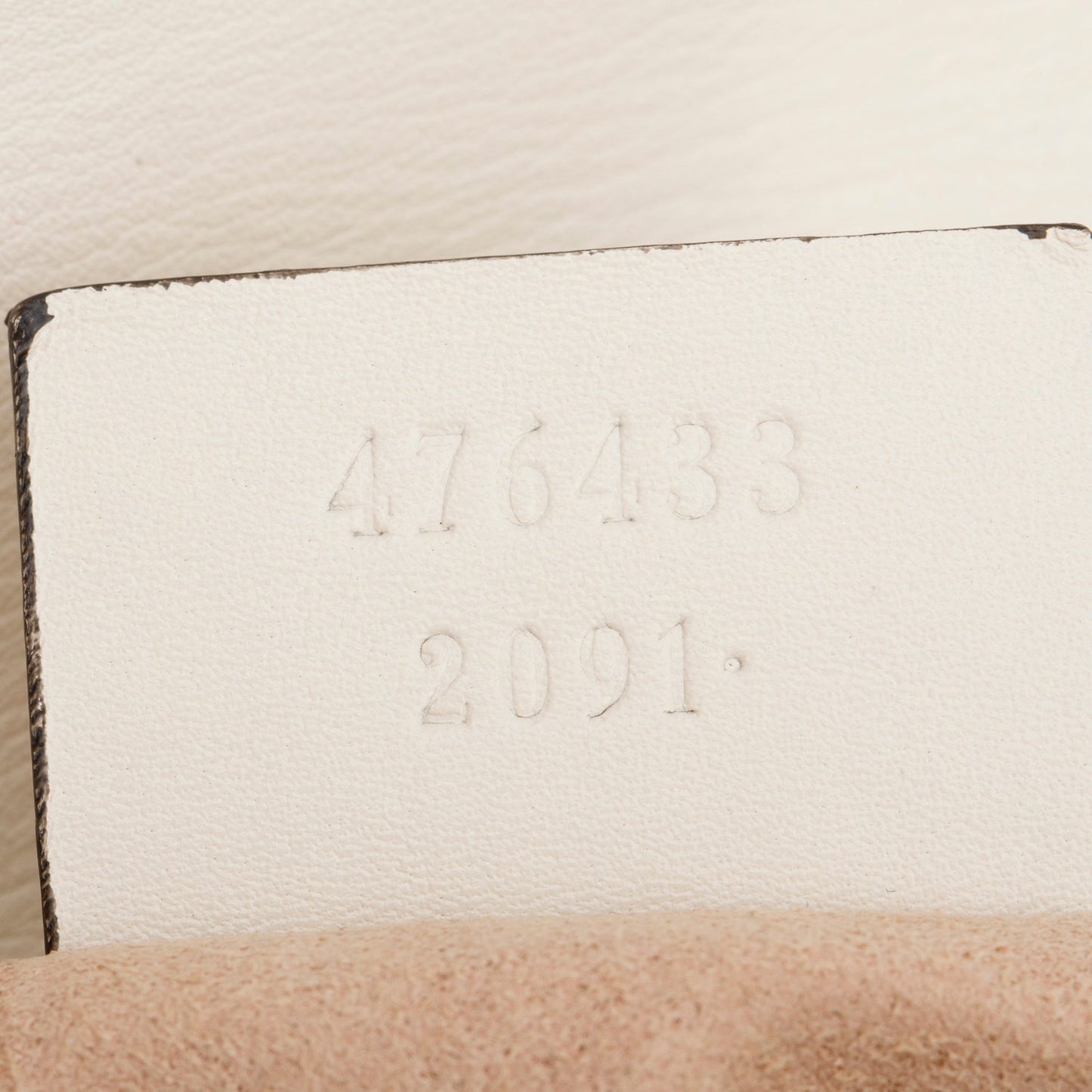 Gucci Cream GG Marmont Matelasse Leather Super Mini Bag