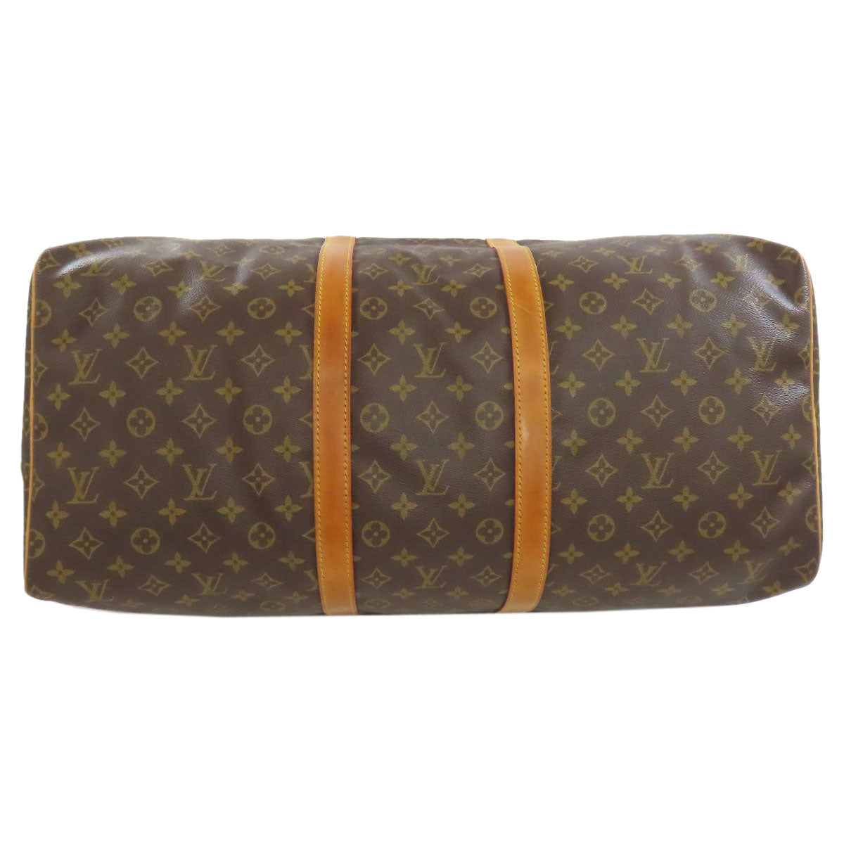 LOUIS VUITTON Boston Duffel bag M41424 Monogram canvas Brown Keepall 55