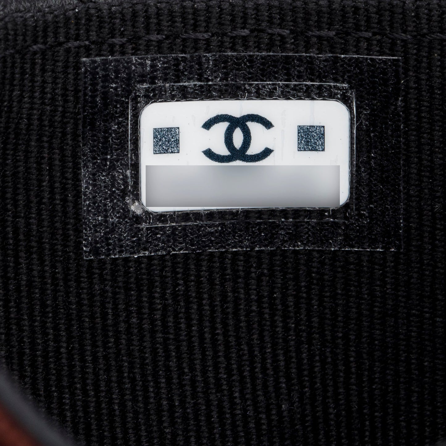 Chanel Black Lambskin Quilted Flap Card Holder