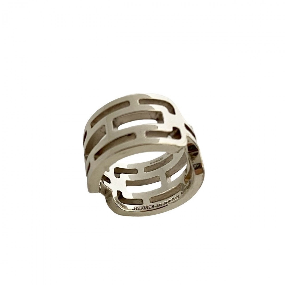 HERMES Ring Silver925 Silver Alkane PM