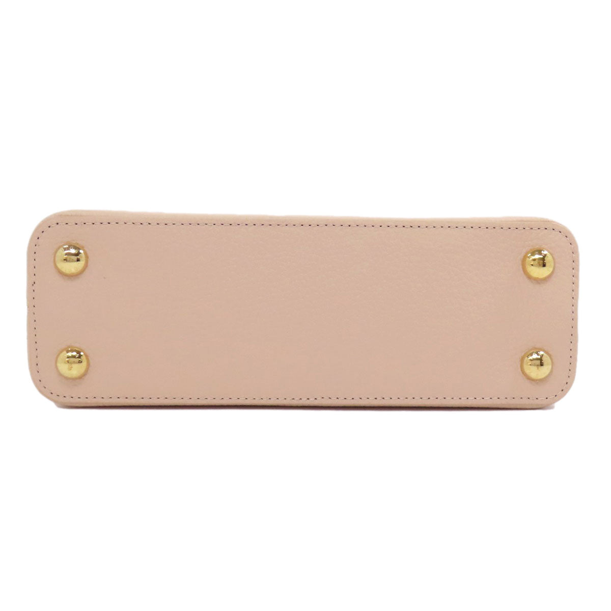 LOUIS VUITTON Handbag M22514 Taurillon Clemence Leather pink Capusine BB