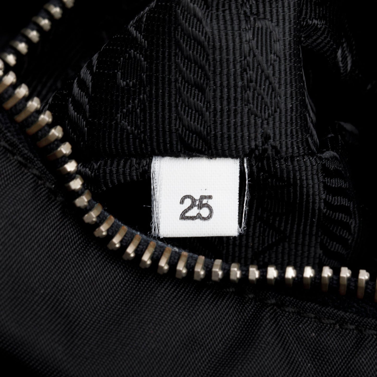 Prada Black Tessuto Nylon Saffiano Leather Shoulder Bag