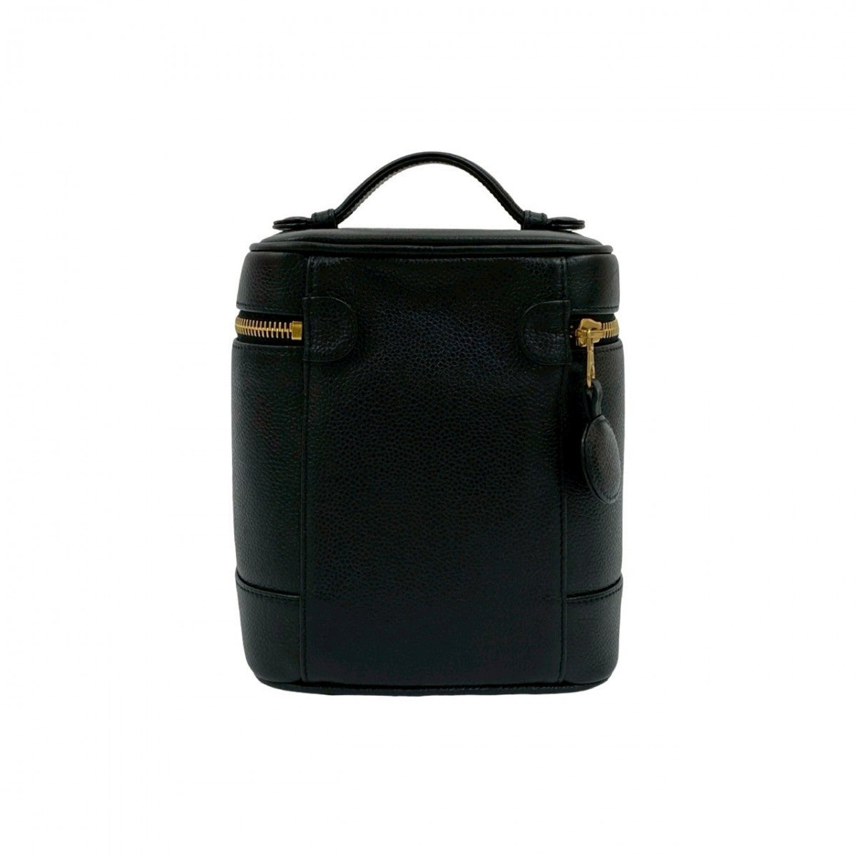 CHANEL Handbag Matt caviar skin black
