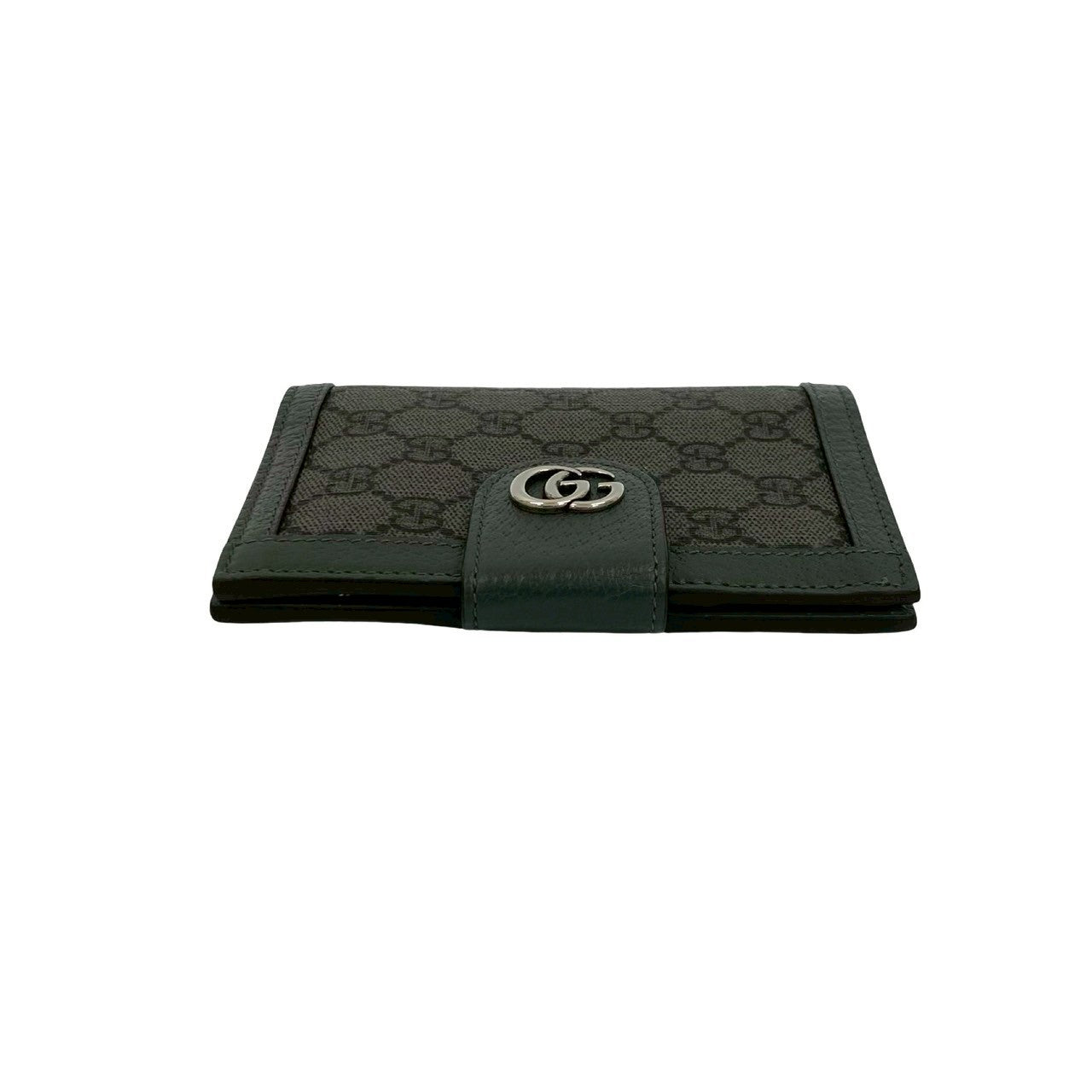 GUCCI Bifold Wallet leather gray