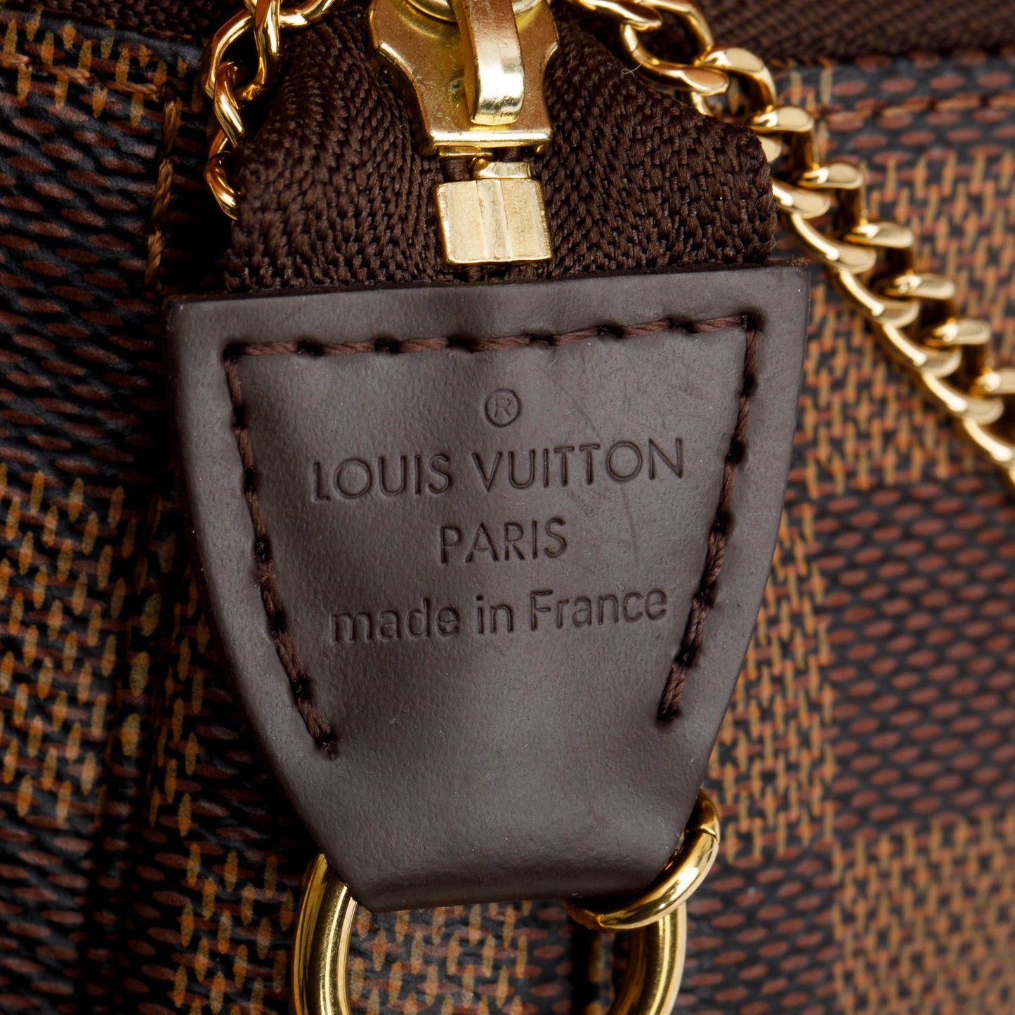 Louis Vuitton 2020 Damier Ebene Mini Pochette Accessoires