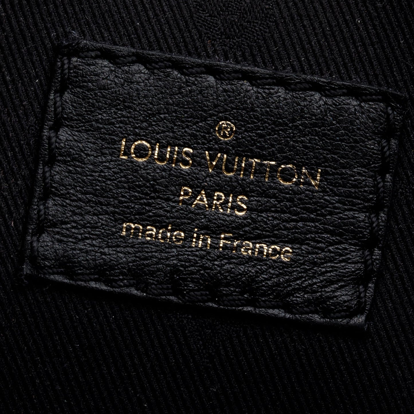 Louis Vuitton Black Calfskin Bubblegram Over the Moon Bag