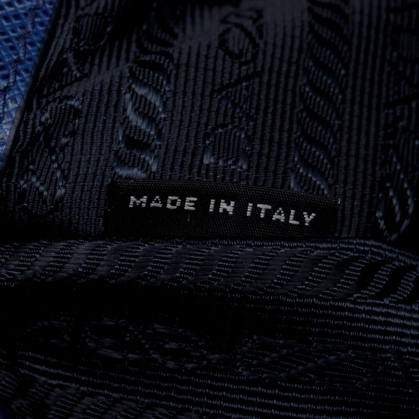 Prada Blue Saffiano Lux Large Double Zip Galleria Tote