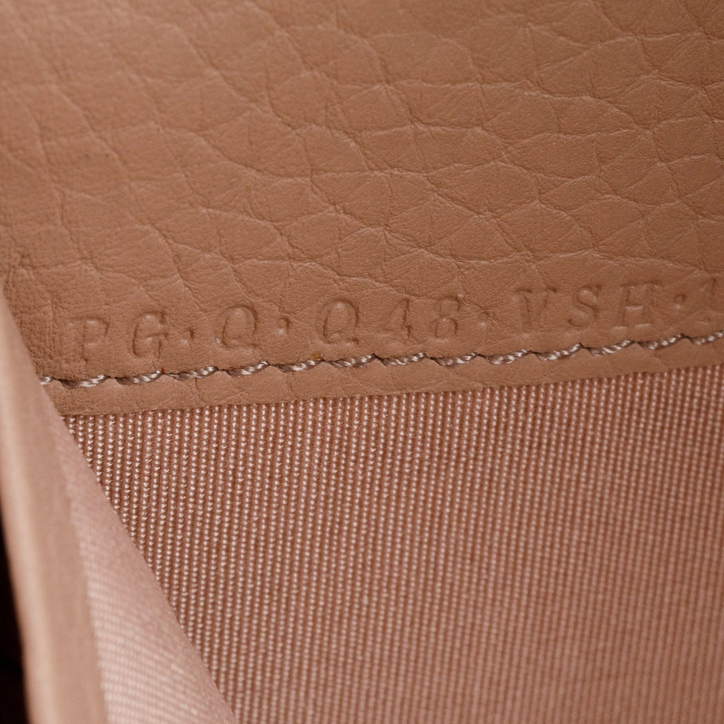 Valentino Pink Pebbled Calfskin Rockstud Envelope Wallet on Chain