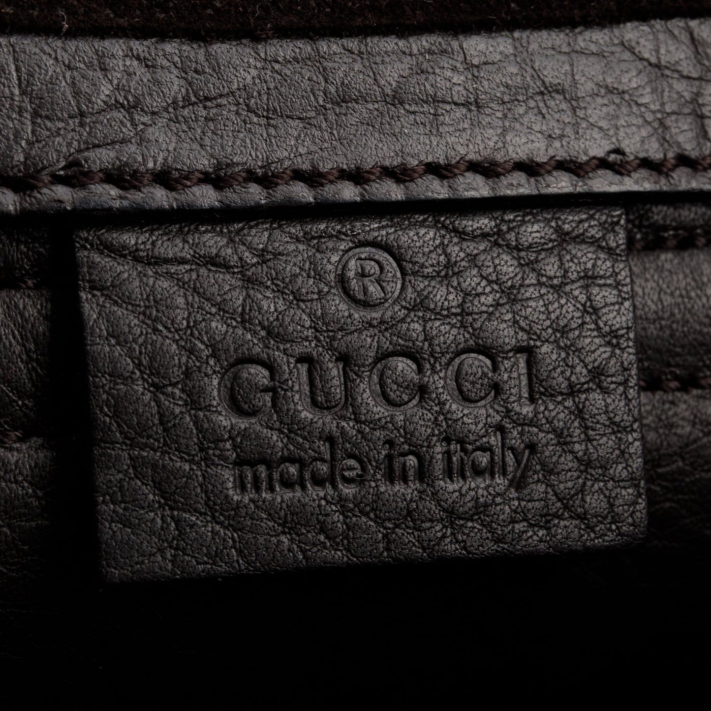 Gucci Vintage Brown Suede Micro Jackie