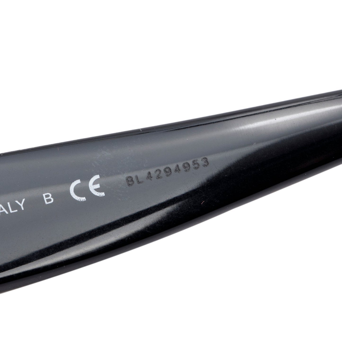 Valentino VA4080 Black Acetate VLogo Rectangle Sunglasses
