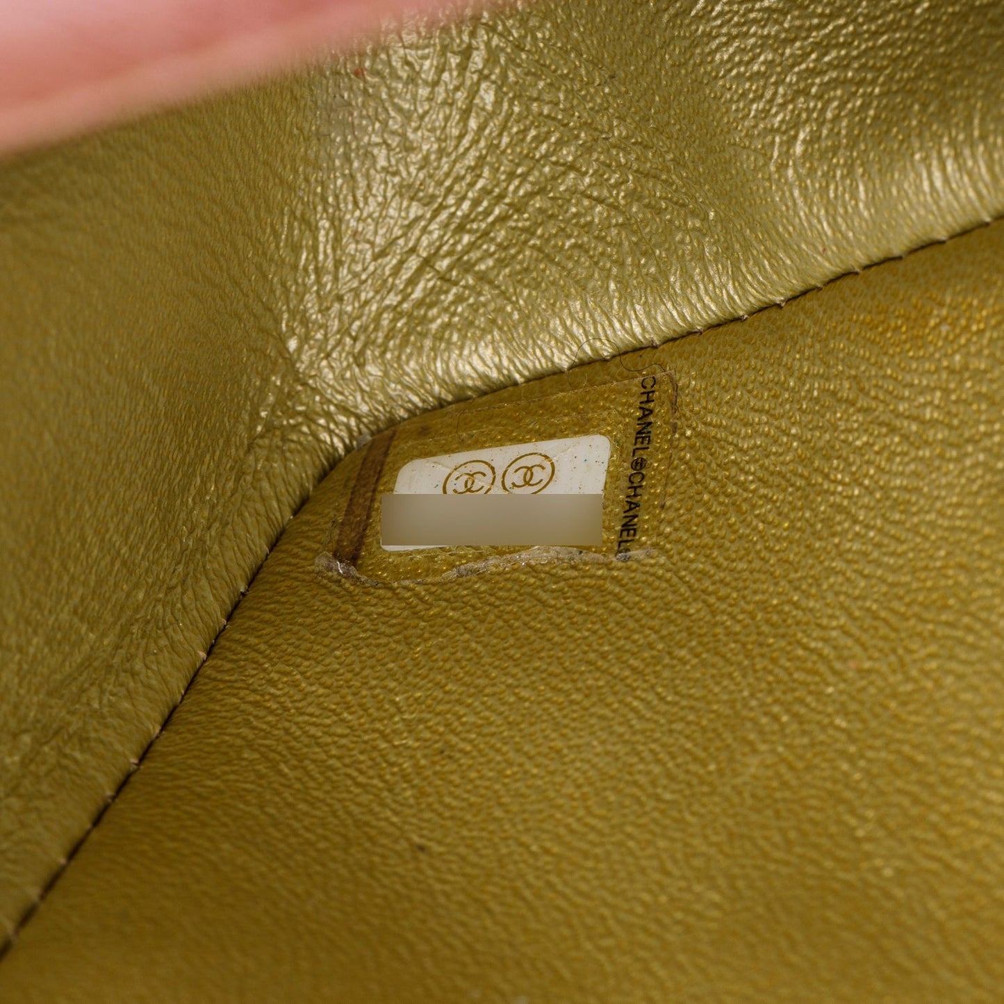 Chanel 2020 Multicolor Metallic Goatskin Quilted 2.55 Reissue Mini Flap