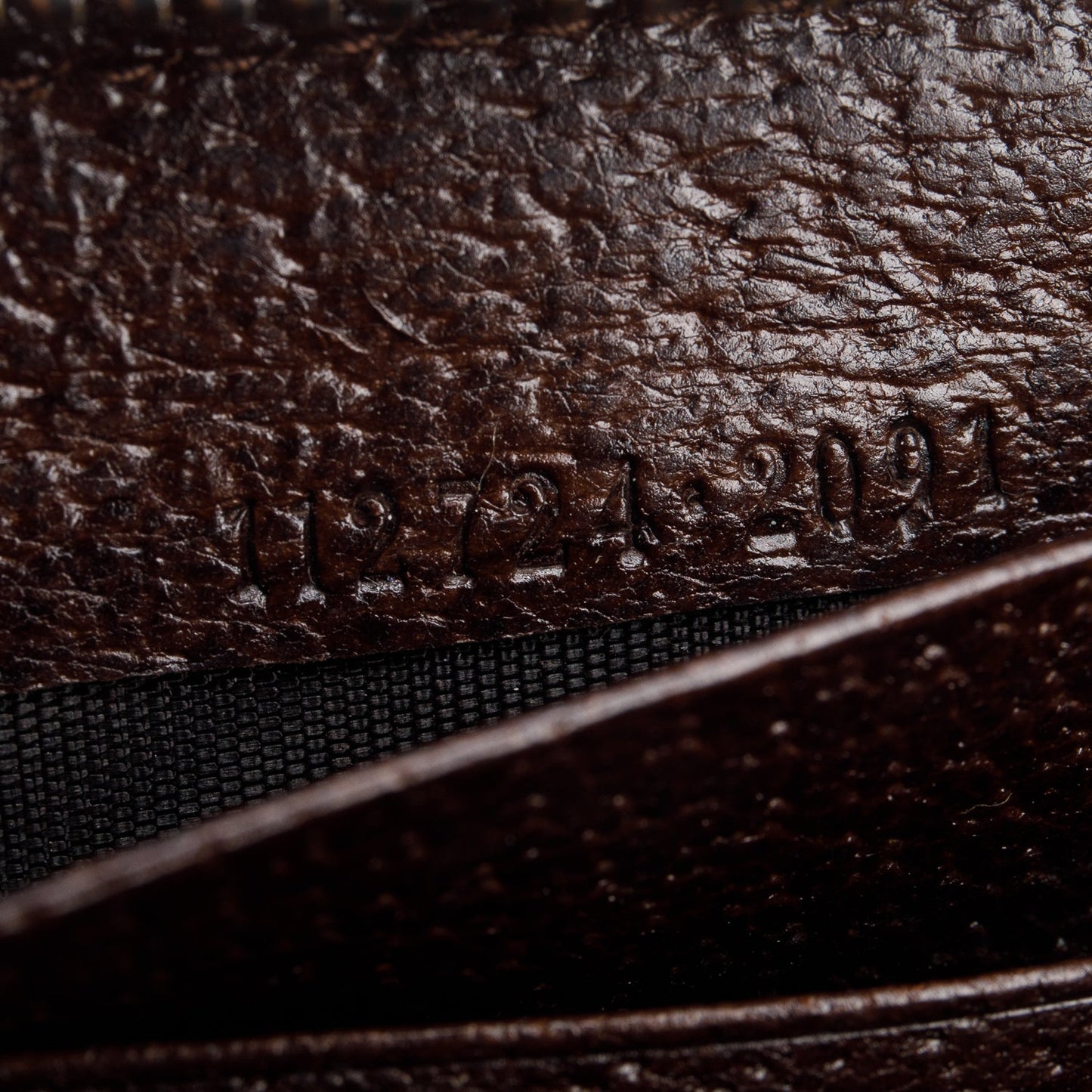Gucci Monogram Dollar Calfskin Zip Around Wallet