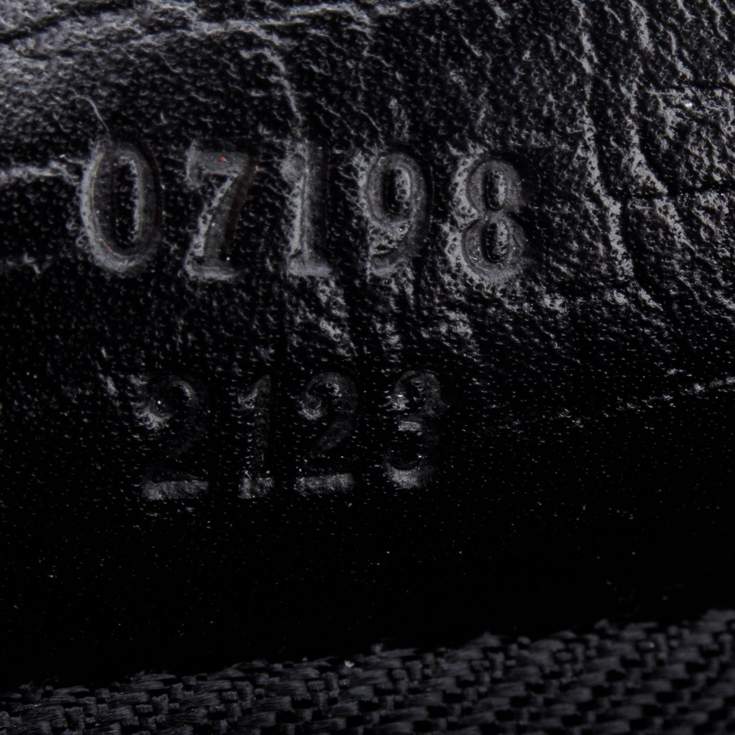 Gucci Black GG Canvas Boat Pochette