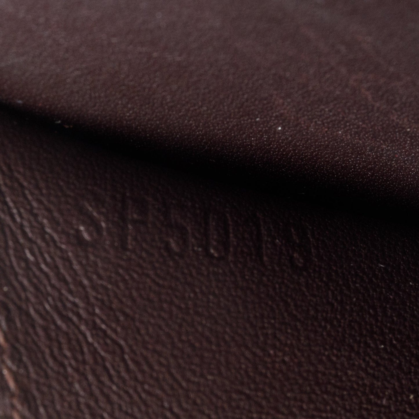 Louis Vuitton Burgundy Vernis Round Coin Purse