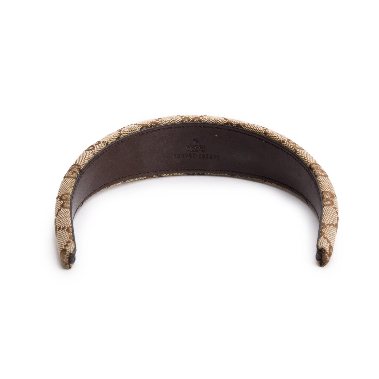 Gucci Beige Monogram Headband