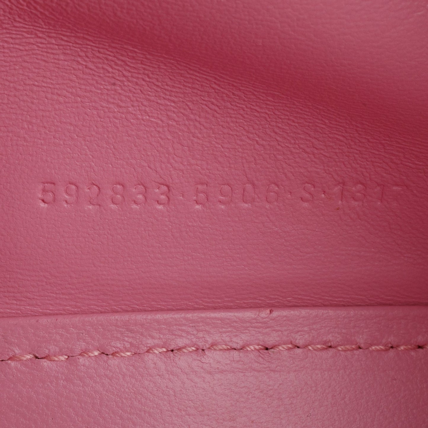 Balenciaga Pink Shiny Box Calfskin Leather XS Hourglass Top Handle Bag