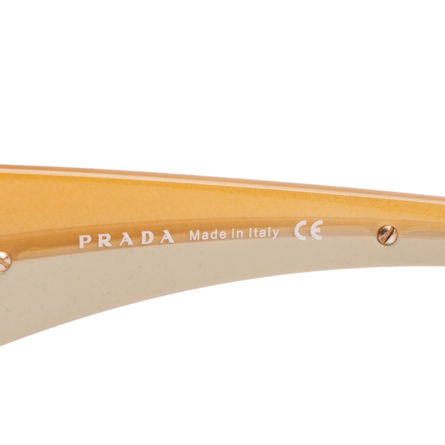 Prada SPR52H Brown Gradient Shied Sunglasses