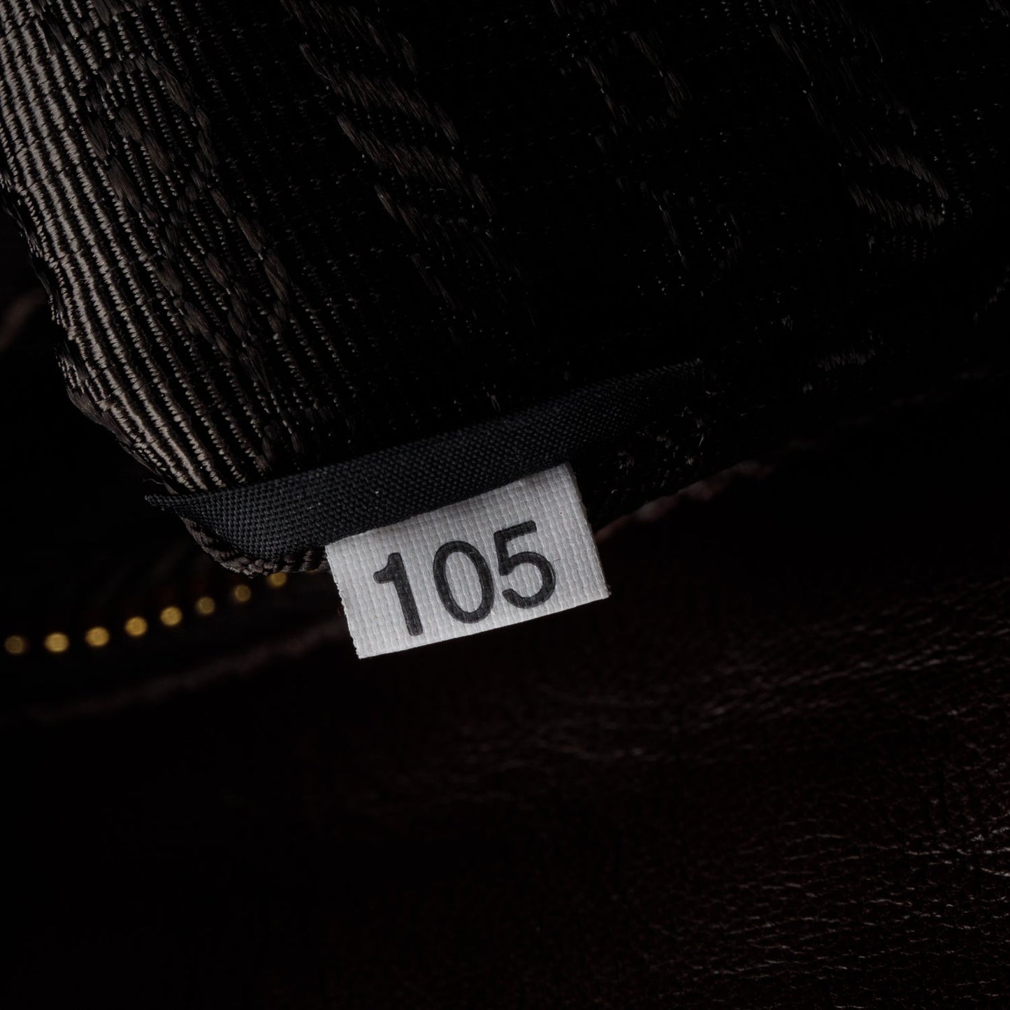 Prada Brown Tessuto Nylon Gaufre Shoulder Bag