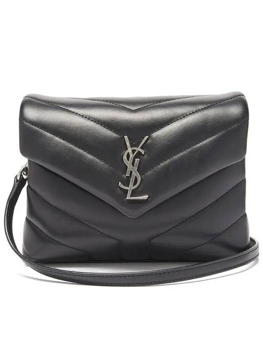 Luxury Saint Laurent Trending 2025 Loulou Toy Leather Small Shoulder Bag Black