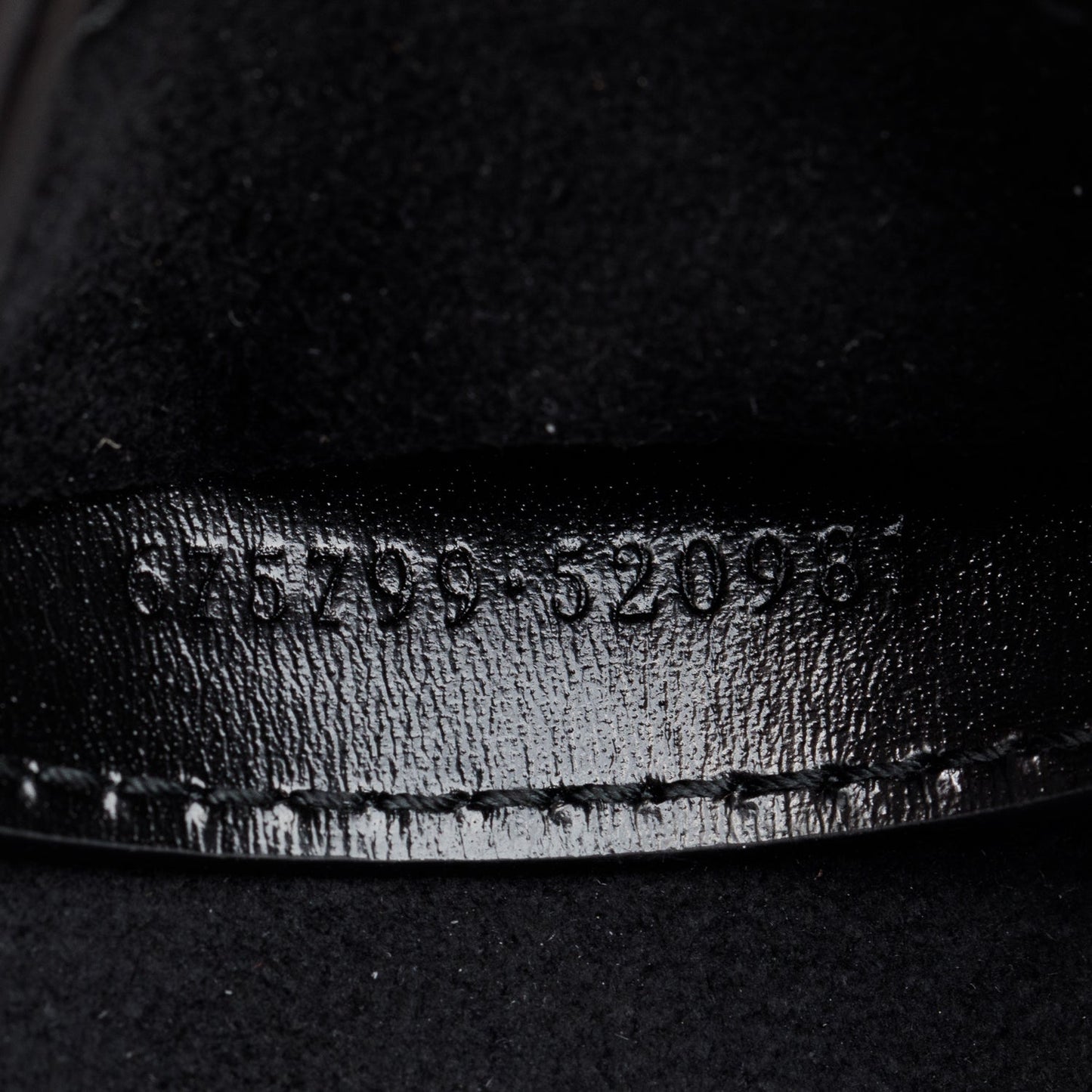 Gucci Black New Canvas Charisma Calfskin Crystal GG Monogram Mini Jackie 1961