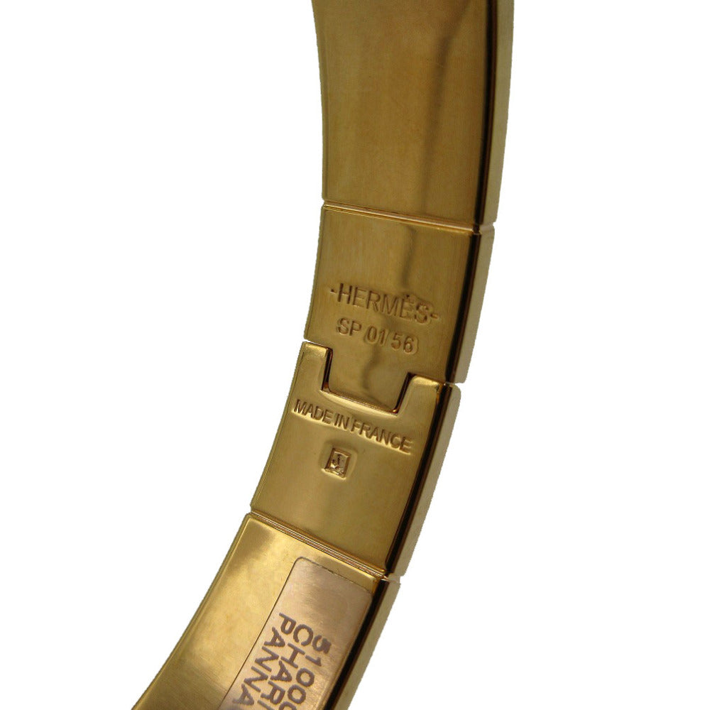 HERMES Bangle metal Ivory Charniere Women
