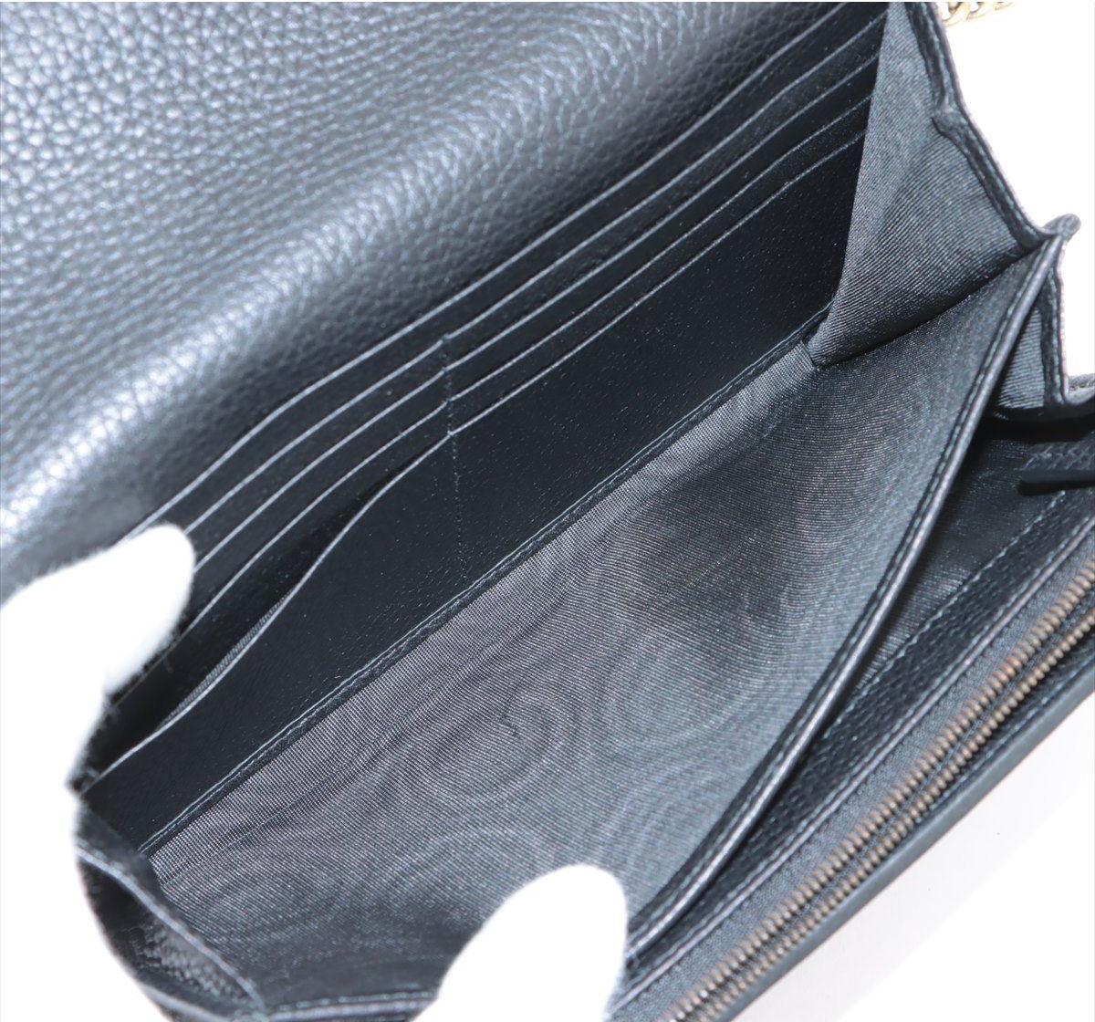 Gucci GG Black Marmont Chain Bag