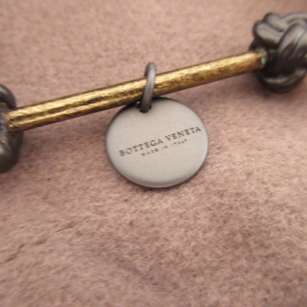 BOTTEGAVENETA key ring 497756 metal Brown Women