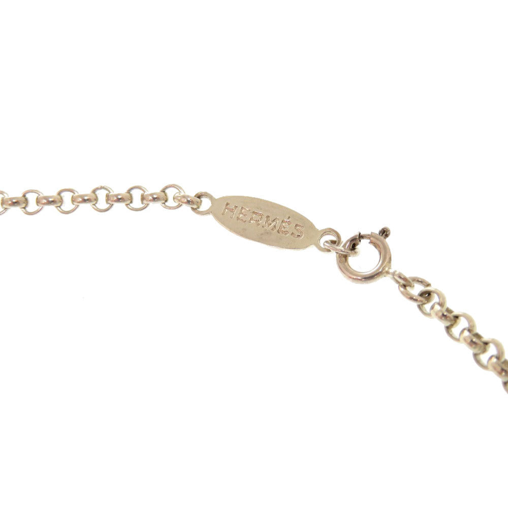 HERMES Necklace Silver925 Silver Vintage Chain Necklace