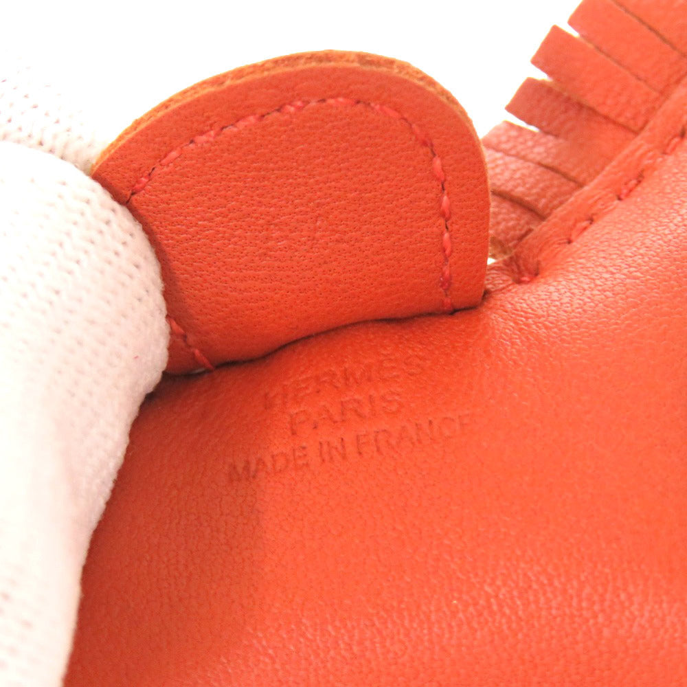 HERMES key ring Anjou Miro, Anjou Miro Carnelian Rodeo PM Women
