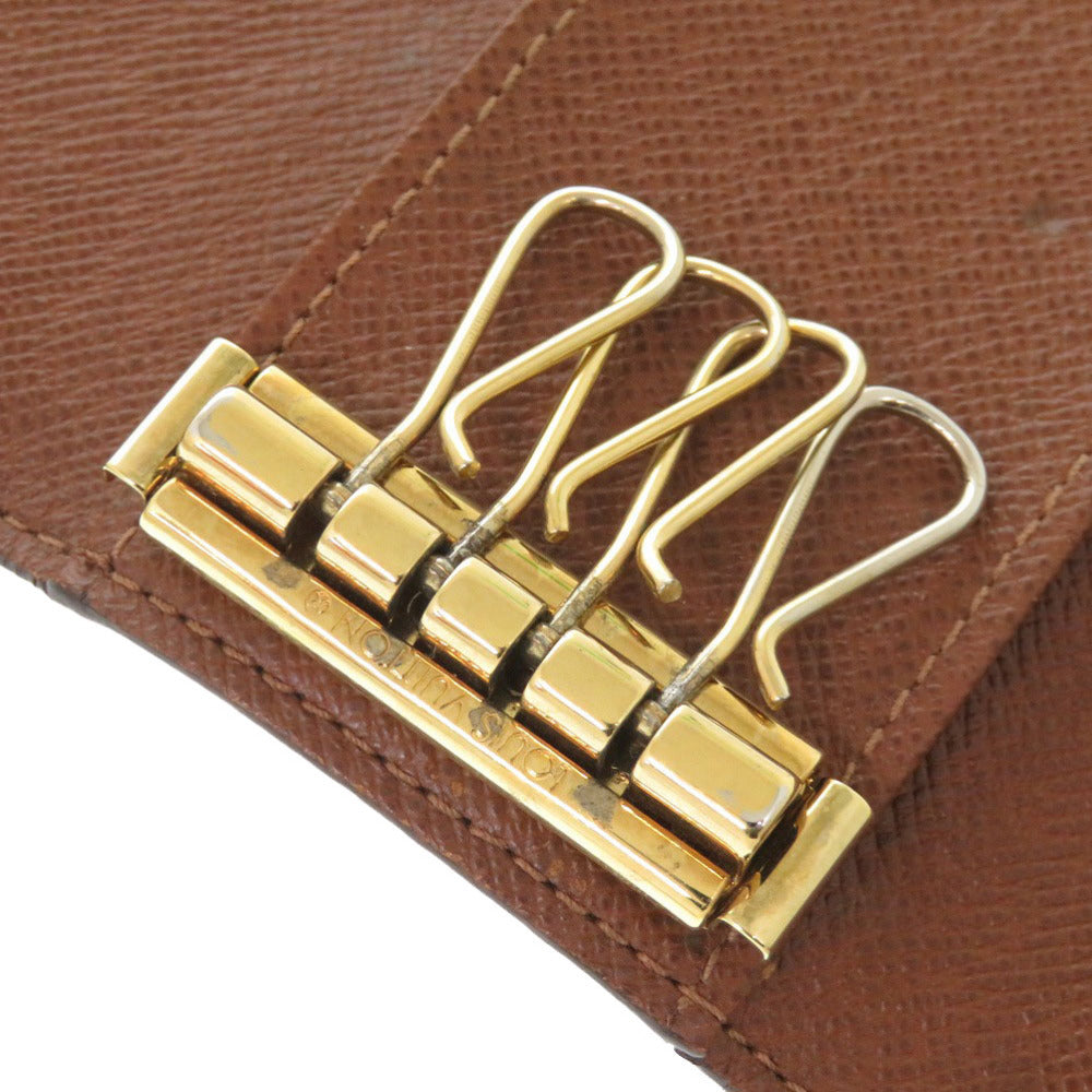 LOUIS VUITTON Key case Key holder M69517 Monogram canvas Brown Monogram Multicles4 Women