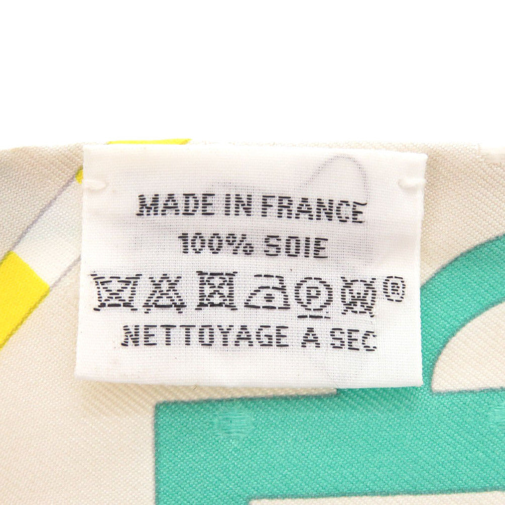 HERMES scarf silk Kle Twilly Bouclerie Moderne Modern Buckle Women