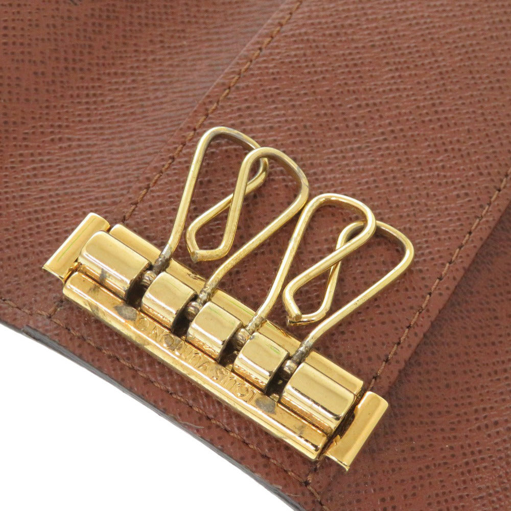 LOUIS VUITTON Key case Key holder M69517 Monogram canvas Brown Monogram Multicles4 Women