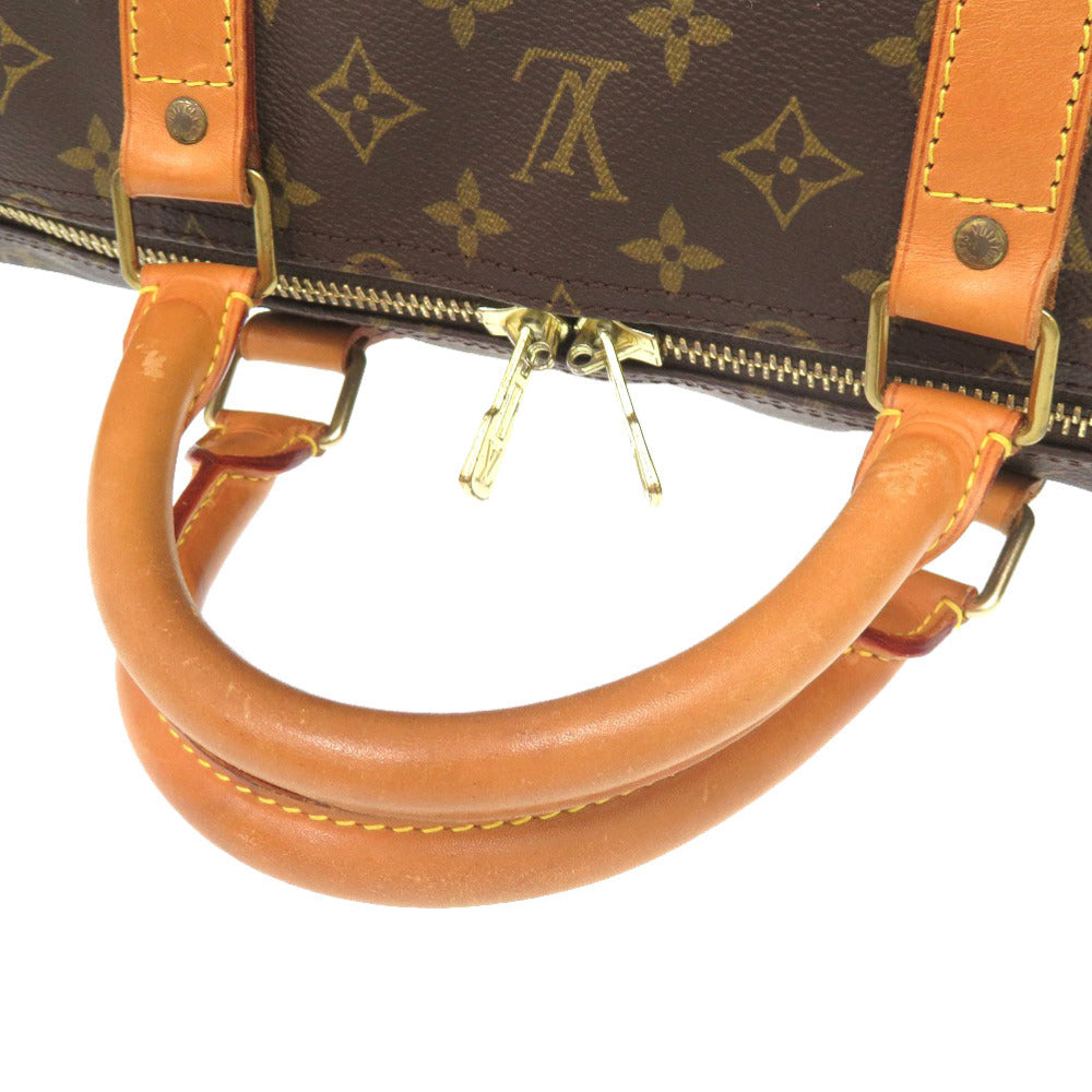 LOUIS VUITTON Boston Duffel bag M41412 Monogram canvas Brown Monogram Keepall bandouliere60 mens