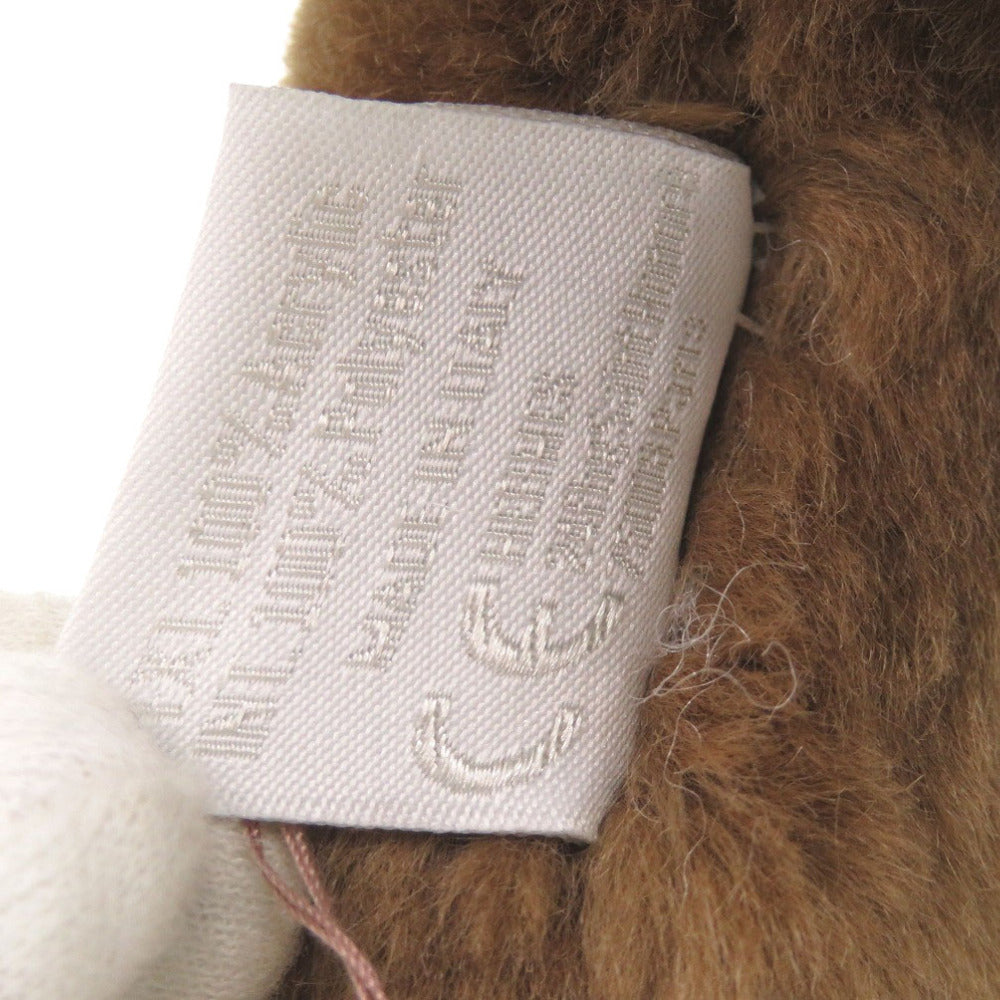 HERMES Plush Doll Acrylic, Polyester Brown Elmy PPM Women