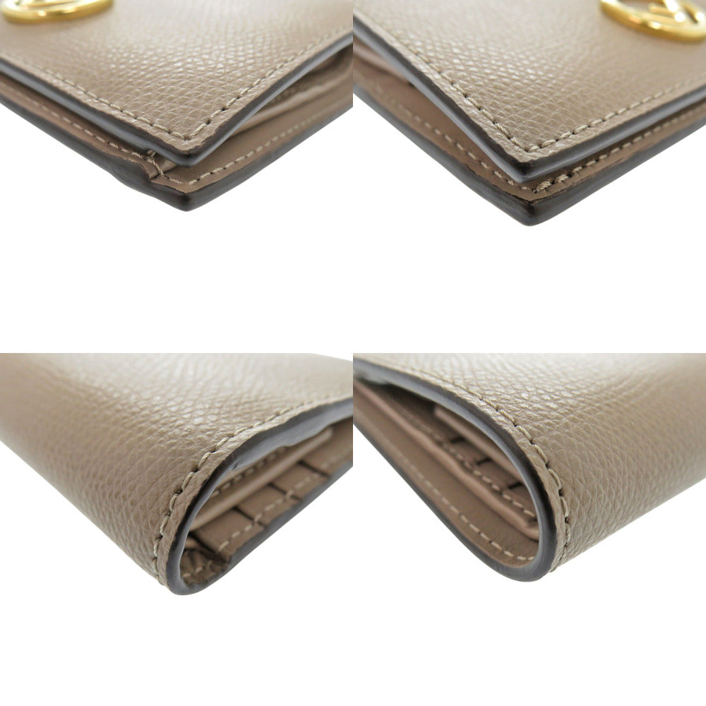 FENDI Bifold Wallet 8M0387 leather beige Ehuise Fendi Women