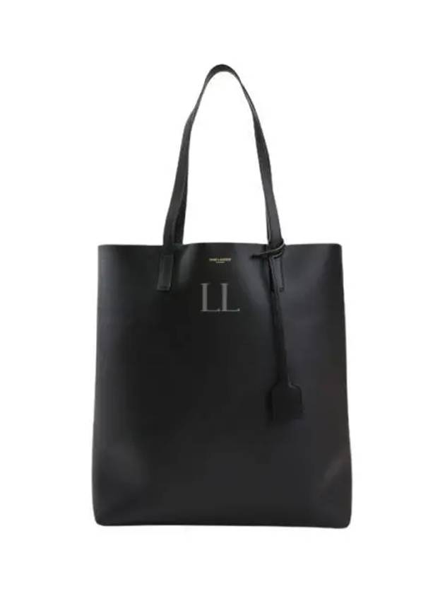 Luxury Saint Laurent Trending 2025 North South Shopping Tote Bag Black