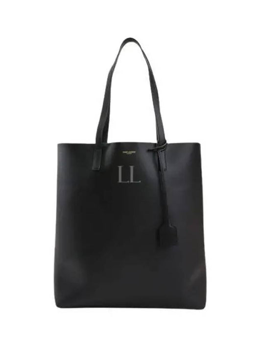 Luxury Saint Laurent Trending 2025 North South Shopping Tote Bag Black